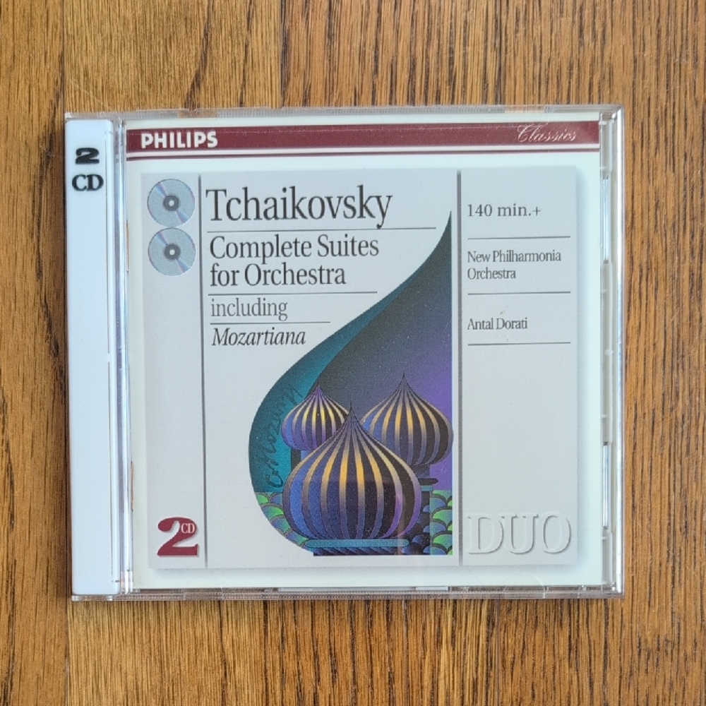 Tchaikovsky Complete Suites CD New Philharmonia Orchestra Classical Music